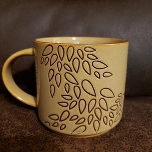 Starbucks Ceramic Leaf 14 fl oz Coffee Mug 2013